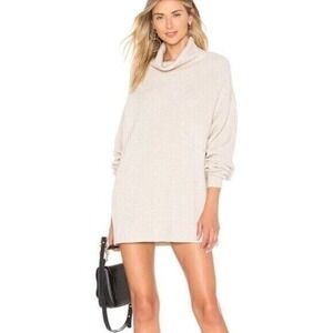 FREE PEOPLE‎ Softly Structured Tunic Heather Oatmeal Size Medium